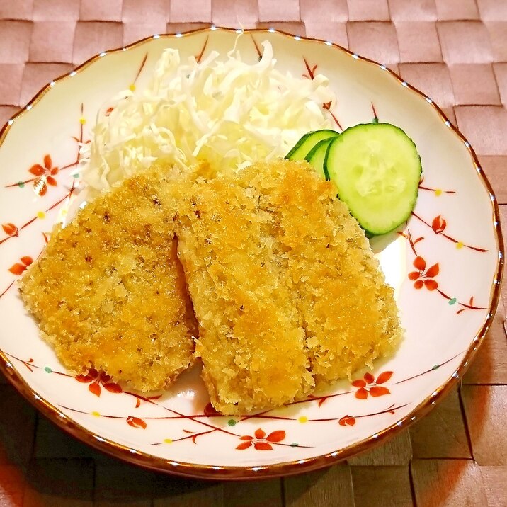 さんまのカレー風味なパン粉焼き